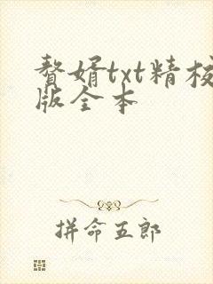 赘婿txt精校版全本