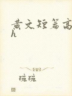 黄文短篇高hhh