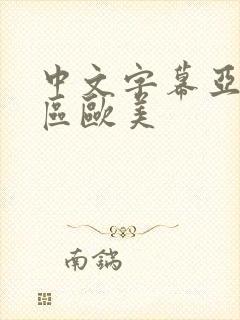 中文字幕亚洲专区欧美