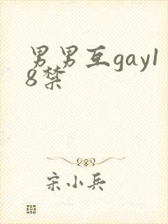男男互gay18禁
