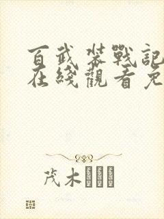 百武装战记全集在线观看免费观看封面
