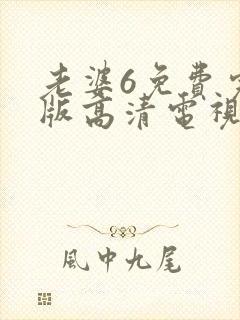 老婆6免费完整版高清电视剧