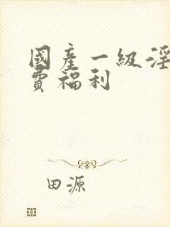 国产一级淫片免费福利封面