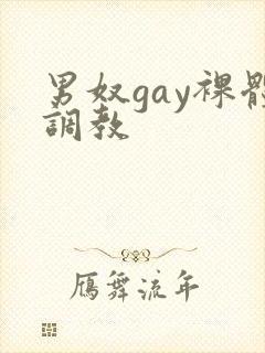 男奴gay裸体调教