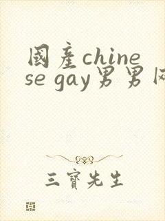 国产chinese gay男男网站