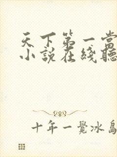 天下第一当有声小说在线听