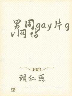 男同gay片gv网站
