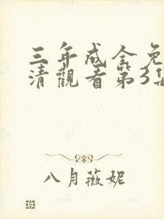 三年成全免费高清观看第3集
