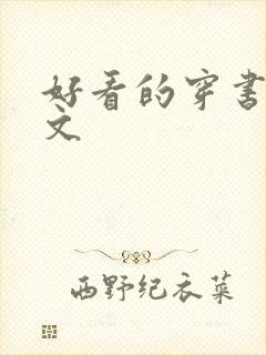 好看的穿书言情文封面