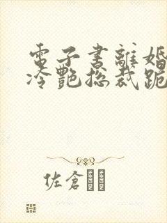 电子书离婚后,冷艳总裁跪求复婚免费阅读
