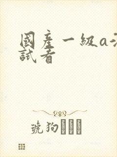 国产一级a淫片试看