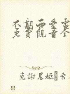 不期而爱电视剧免费观看全集剧情
