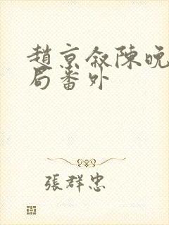 赵京叙陈晚大结局番外