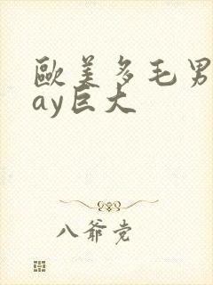 欧美多毛男同gay巨大封面