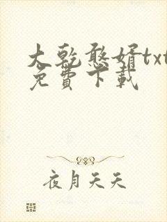 大乾憨婿txt免费下载