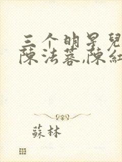 三个明星儿媳,陈法蓉,陈红的小说
