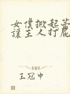 女仆掀起蕾丝裙让主人打屁股封面