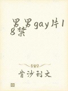 男男gay片18禁封面