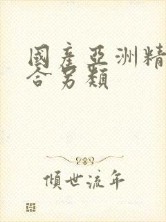 国产亚洲精品综合另类