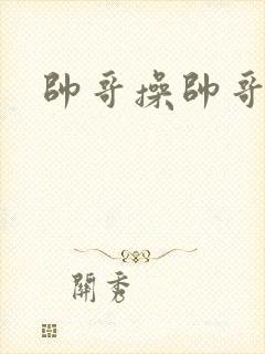帅哥操帅哥好爽封面