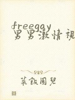 freegay男男激情视频