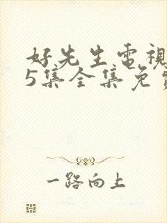 好先生电视剧45集全集免费观看