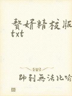 赘婿精校版全本txt封面