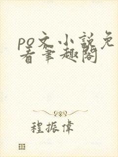 po文小说免费看笔趣阁封面