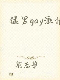 猛男gay激情