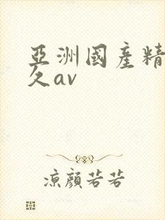 亚洲国产精品久久av