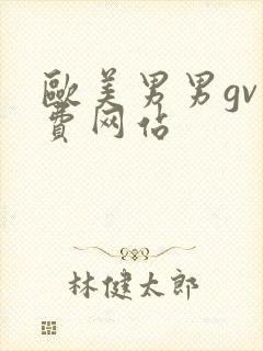 欧美男男gv免费网站