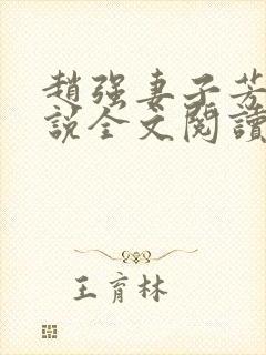 赵强妻子芳姨小说全文阅读