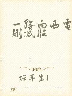 一路向西电影未删减版