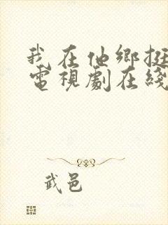 我在他乡挺好的电视剧在线免费观看全集封面