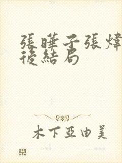 张晔子张炜迅最后结局