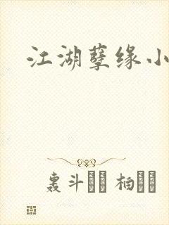 江湖孽缘小说