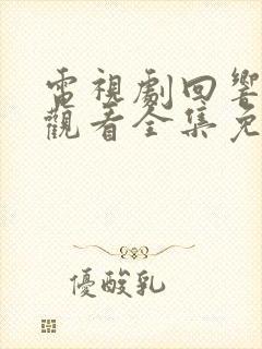 电视剧回响在线观看全集免费播放