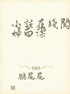 小说在线阅读少妇白洁