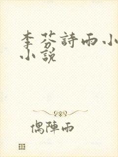 李芬诗雨小军的小说封面