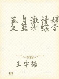 五月激情婷婷久久亚洲综合