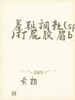 羞耻调教(sp)打屁股扇b扇奶小说
