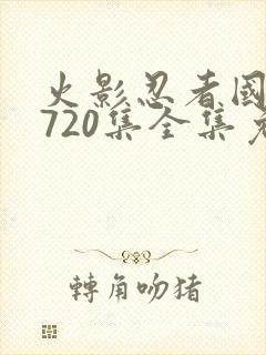 火影忍者国语版720集全集免费观看