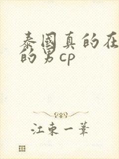 泰国真的在一起的男cp