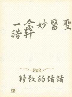 一念妙医圣手叶皓轩