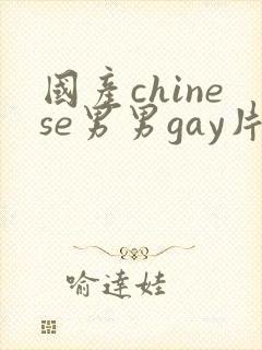 国产chinese男男gay片