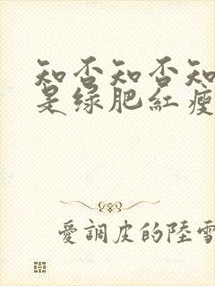 知否知否知否应是绿肥红瘦小说笔趣阁