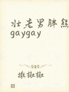 壮老男胖熊欧美gaygay