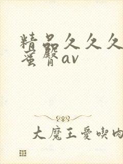 精品久久久久久蜜臀av封面