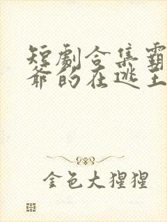 短剧合集霸道王爷的在逃王妃