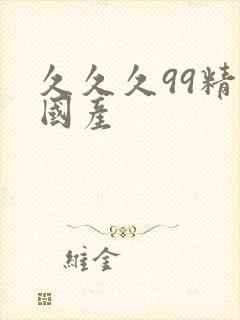 久久久99精品国产
